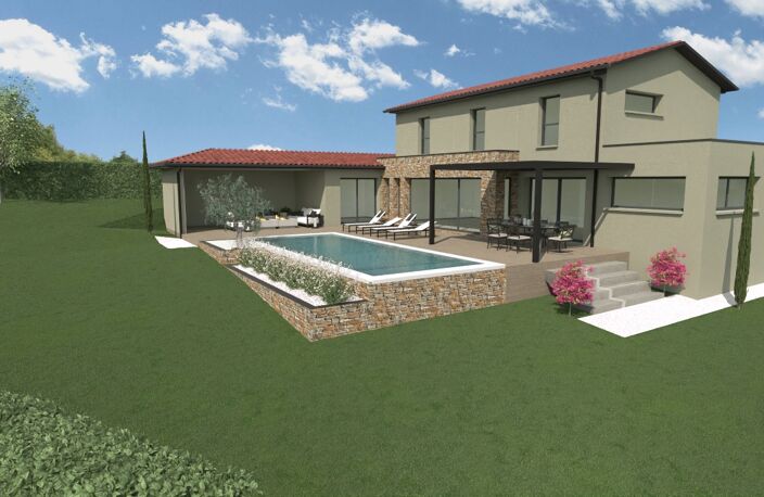 Vente maison à construire 164 m² Lentilly (69210) — photo 2