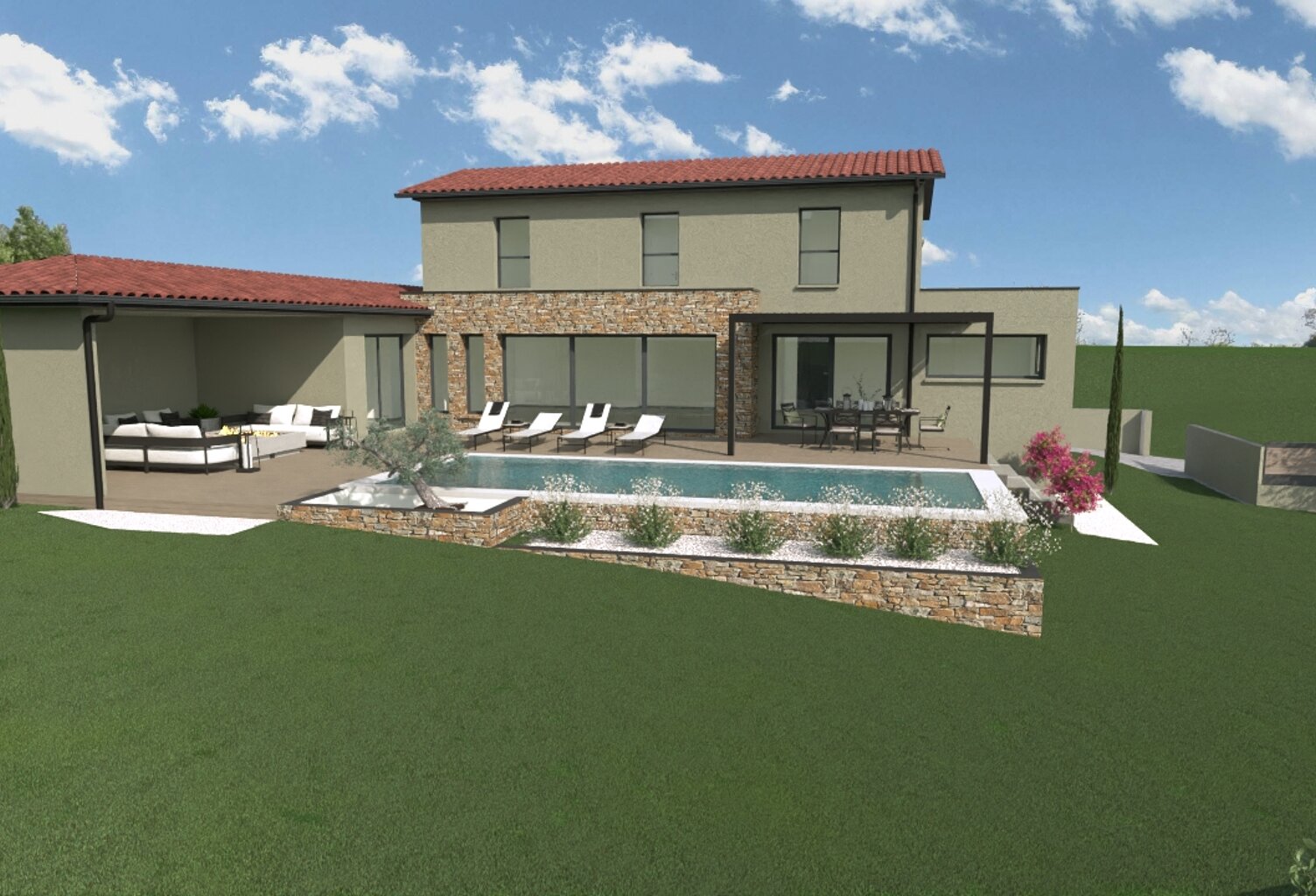 Vente maison à construire 164 m² Lentilly (69210) — photo 1