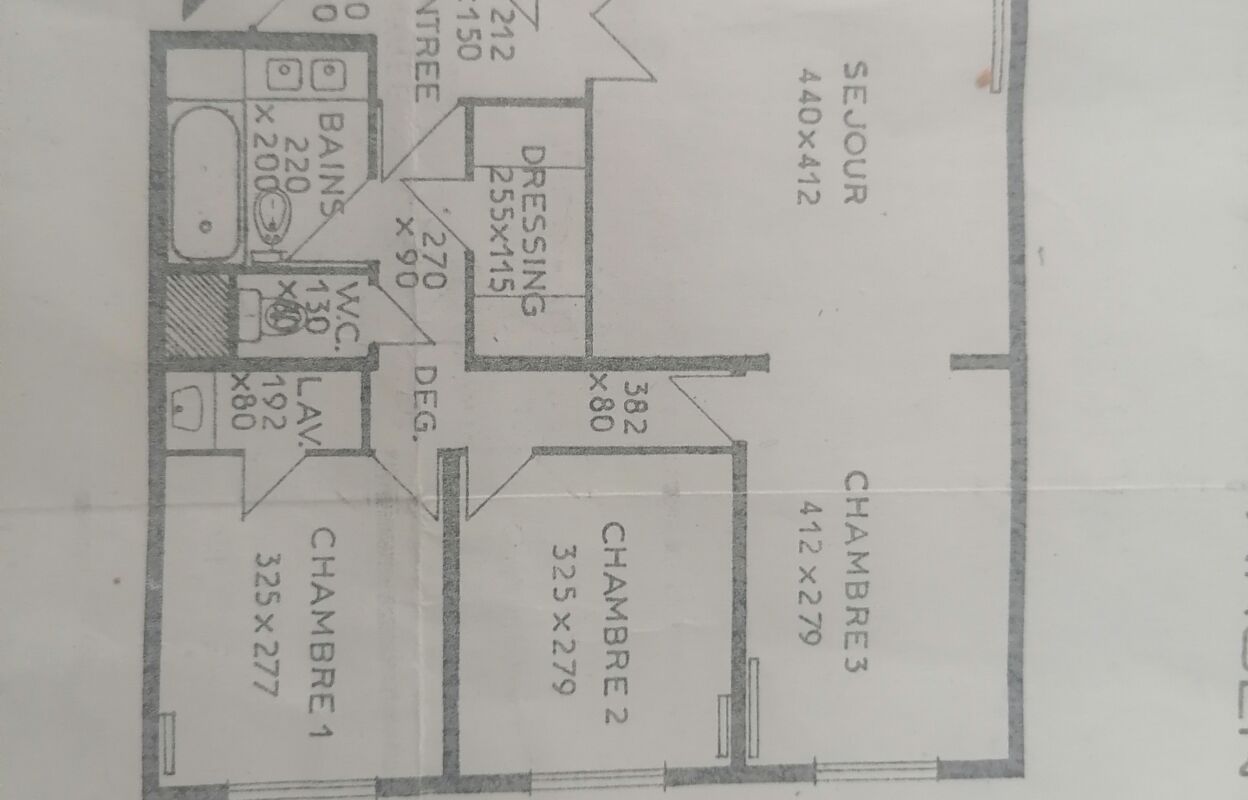 appartement 4 pièces 81 m2 à vendre à Argenteuil (95100)