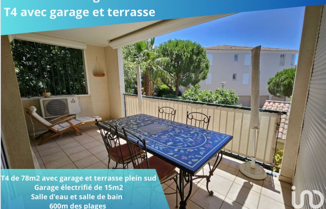 appartement 4 pièces 78 m2 à vendre à Six-Fours-les-Plages (83140)