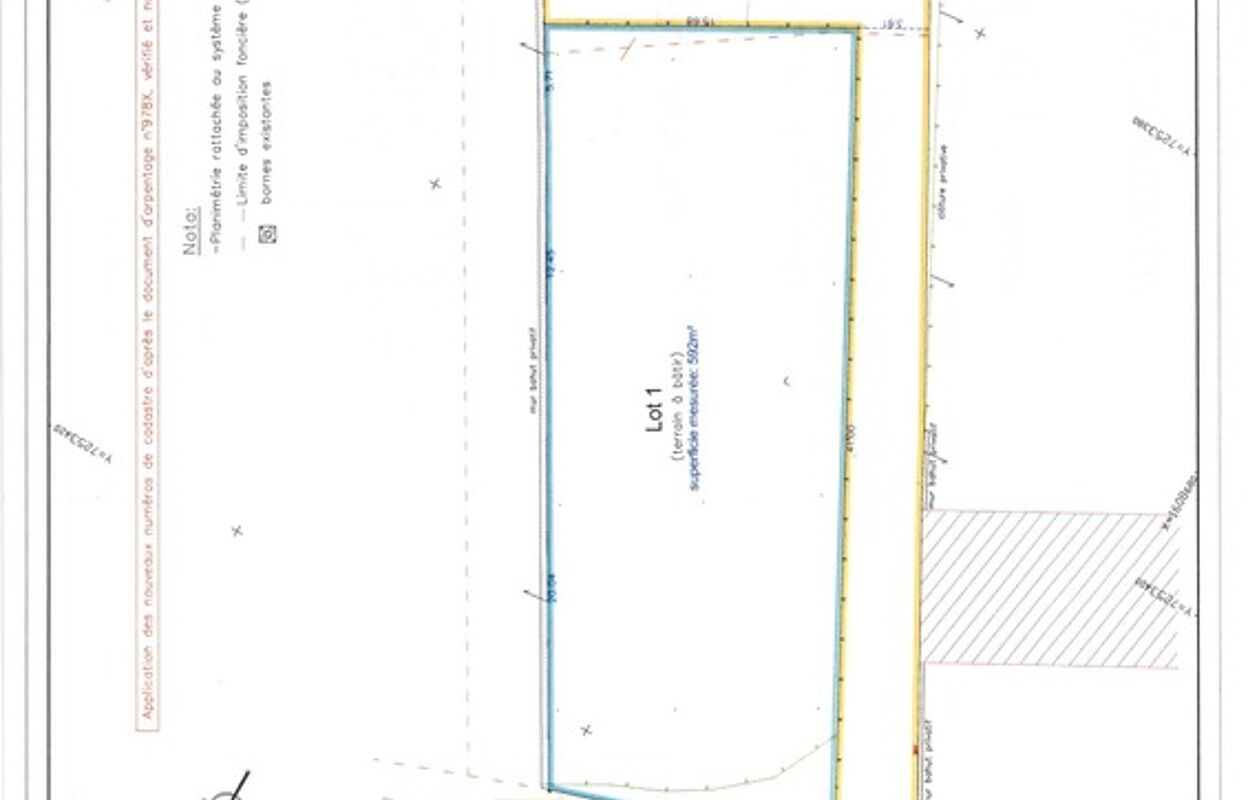 terrain  pièces 592 m2 à vendre à Auneau (28700)