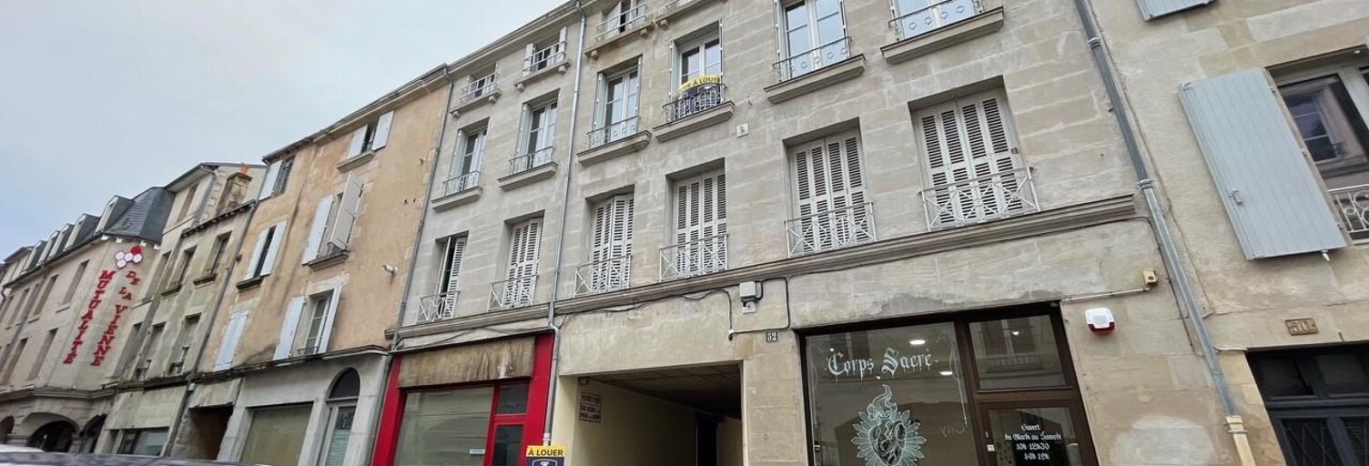Appartement 1 Pièce 34 m² à louer à Poitiers (86000)