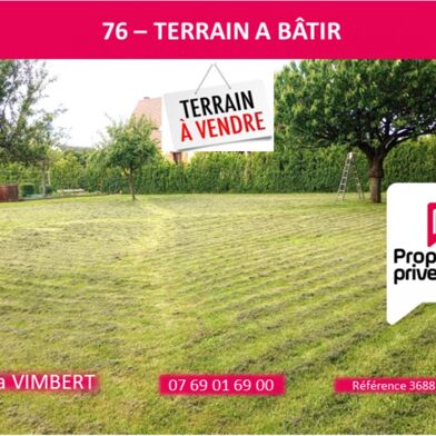 Terrain 968 m²