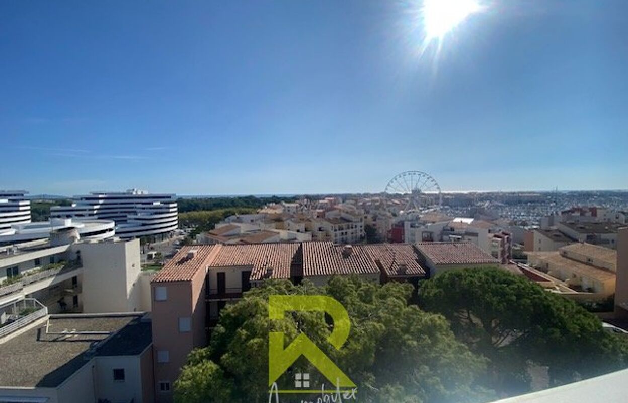 appartement 1 pièces 35 m2 à vendre à Cap d'Agde (34300)