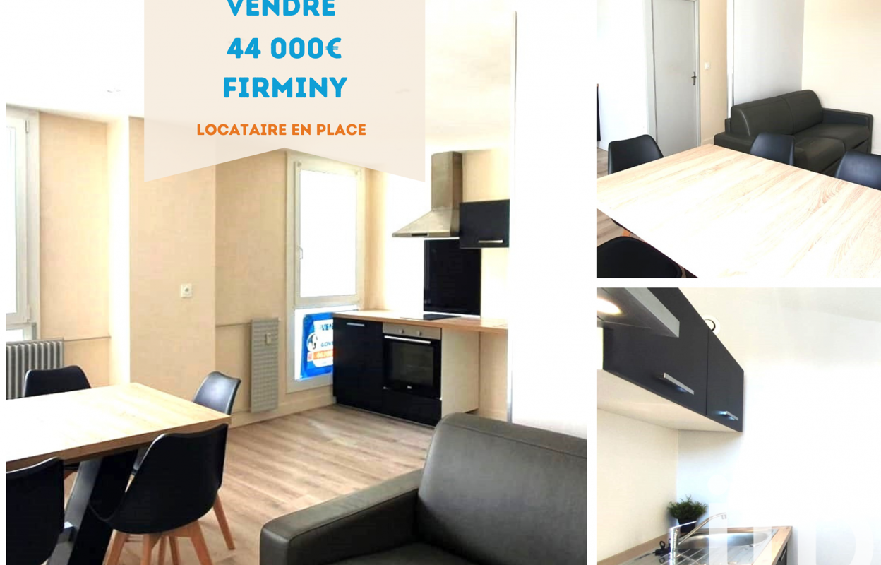 appartement 1 pièces 26 m2 à vendre à Firminy (42700)