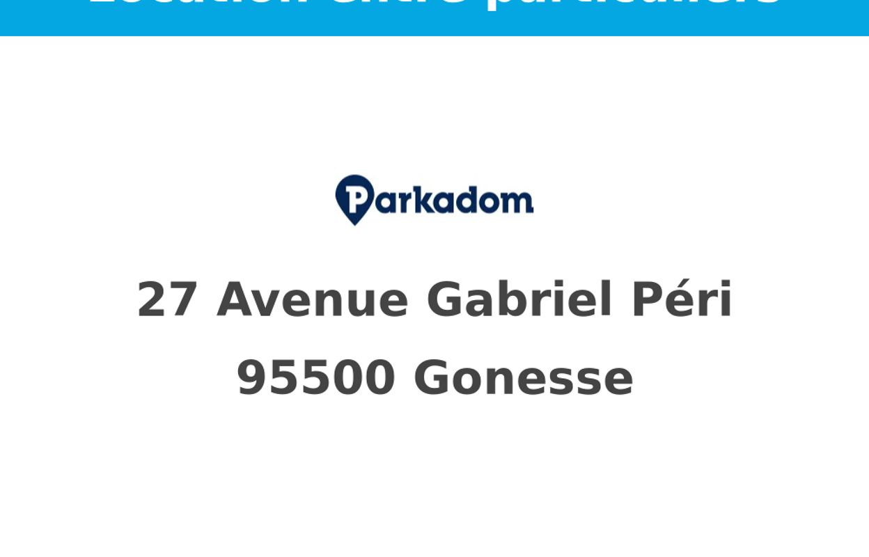 garage  pièces  m2 à louer à Gonesse (95500)