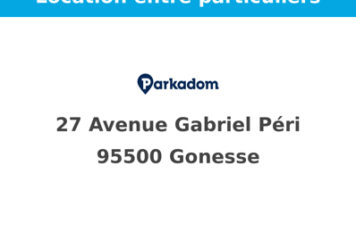 garage  pièces  m2 à louer à Gonesse (95500)