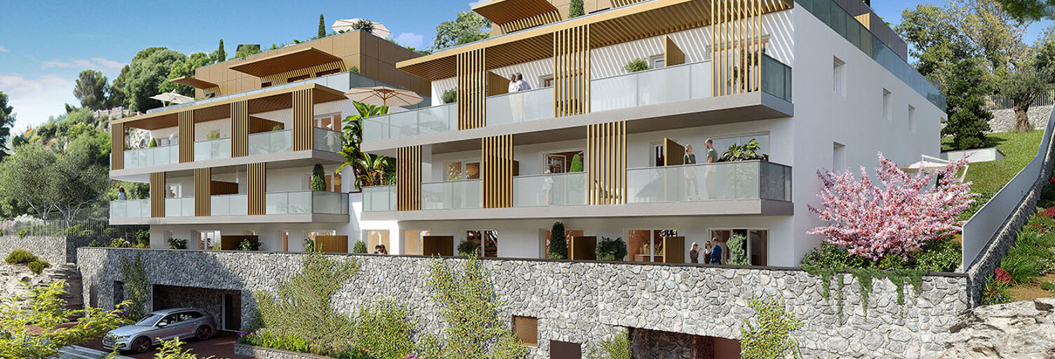 Appartement neuf T2 Pièce 45 m² à vendre à Beausoleil (06240)