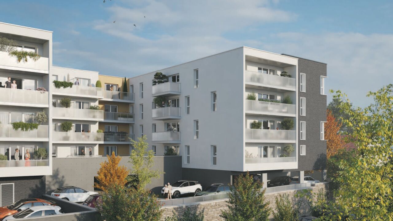 appartement neuf T1, T2 pièces 41 à 48 m2 à vendre à Petit-Couronne (76650)
