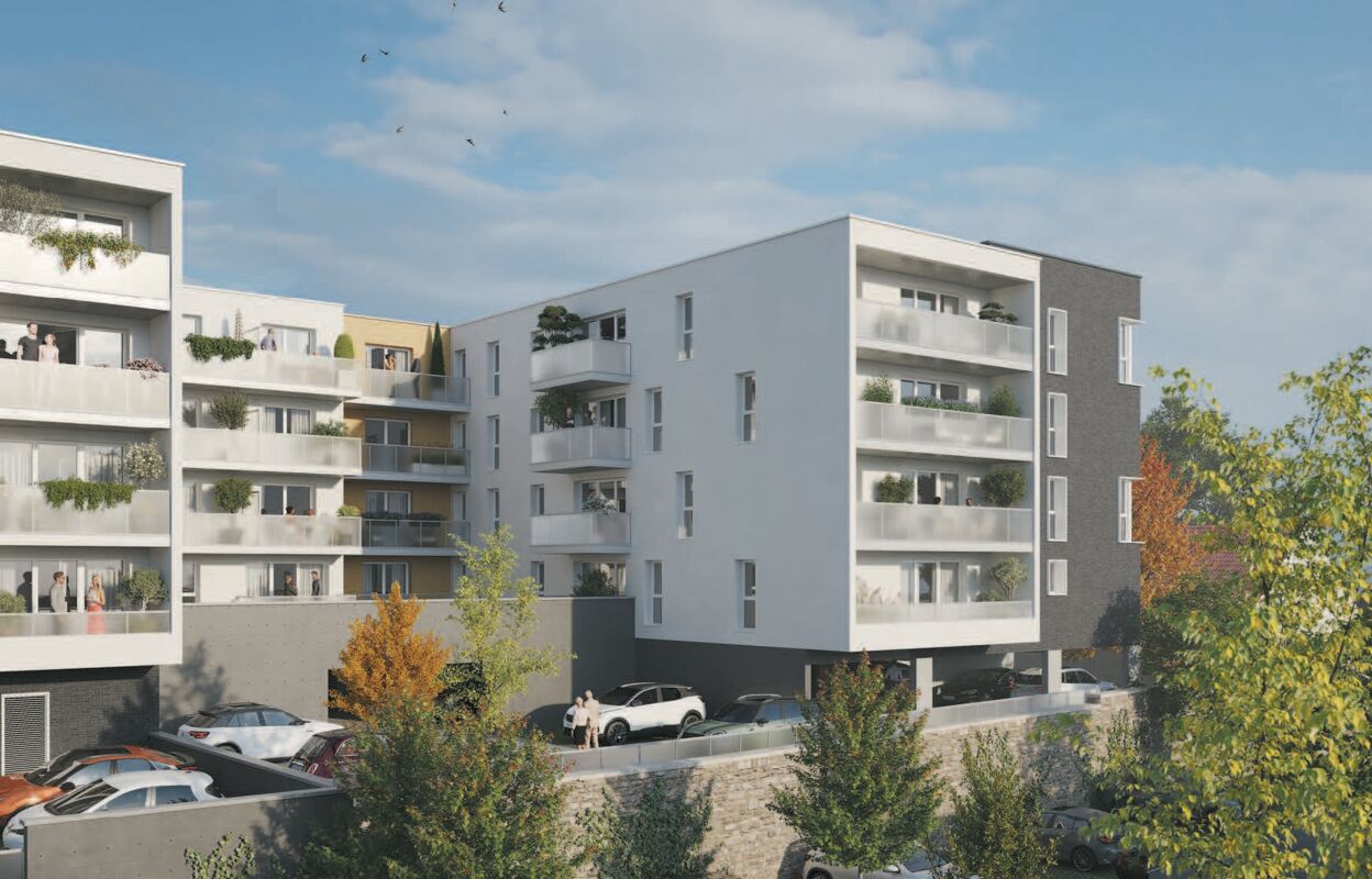 appartement neuf T1, T2 pièces 41 à 48 m2 à vendre à Petit-Couronne (76650)