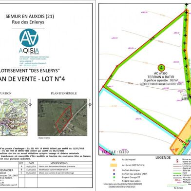 Terrain 957 m²