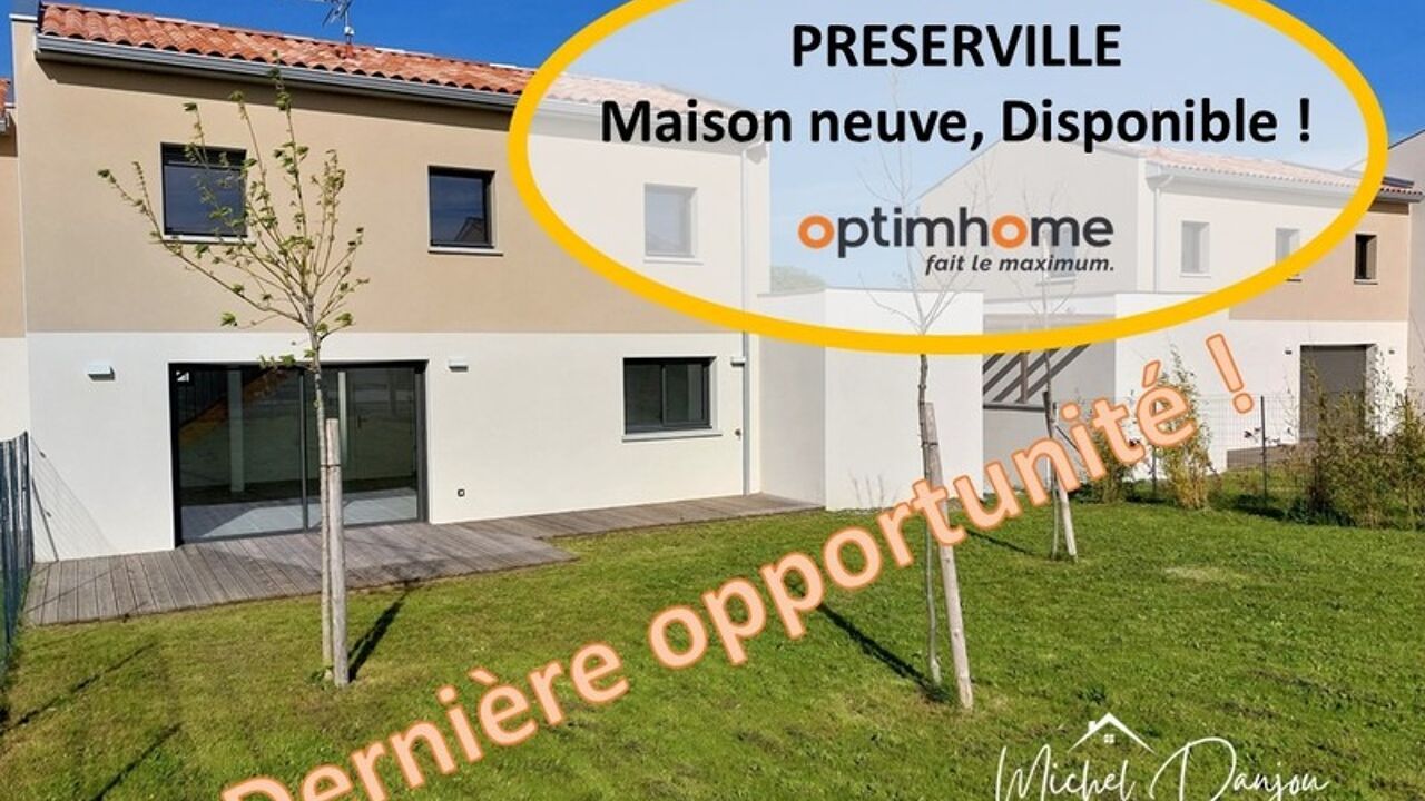 maison 4 pièces 94 m2 à vendre à Préserville (31570)