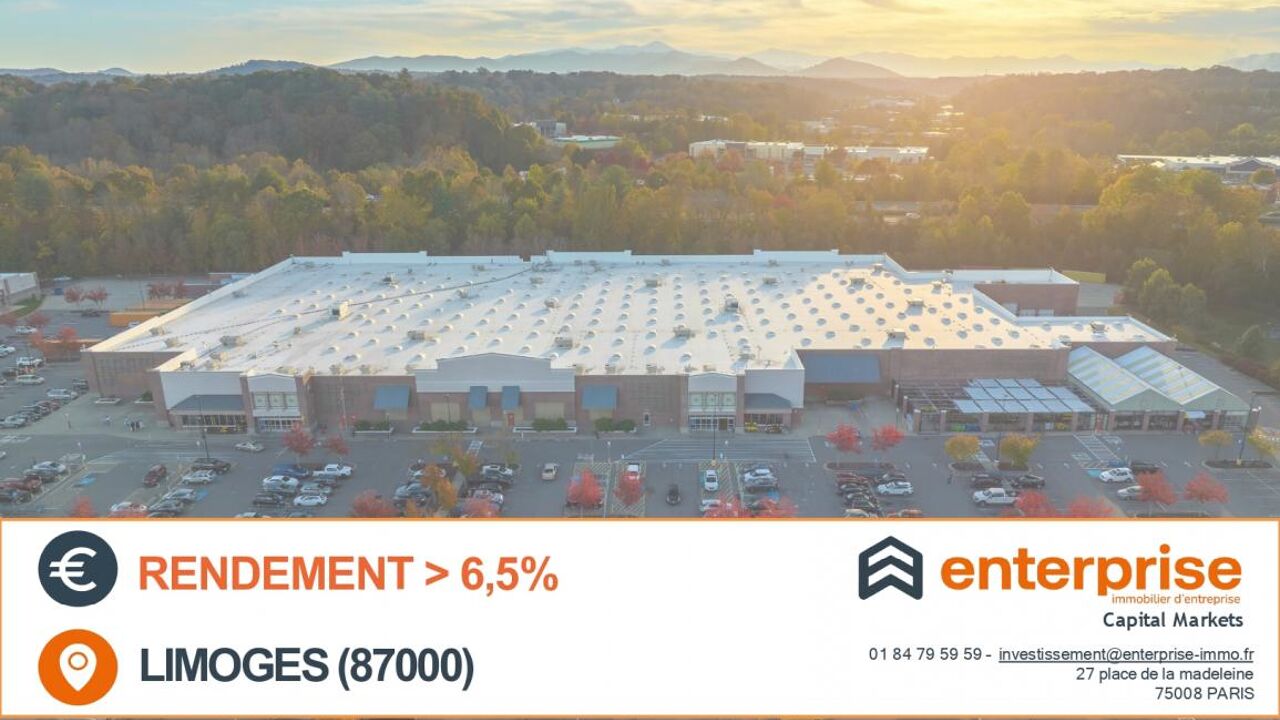 commerce  pièces 930 m2 à vendre à Limoges (87280)