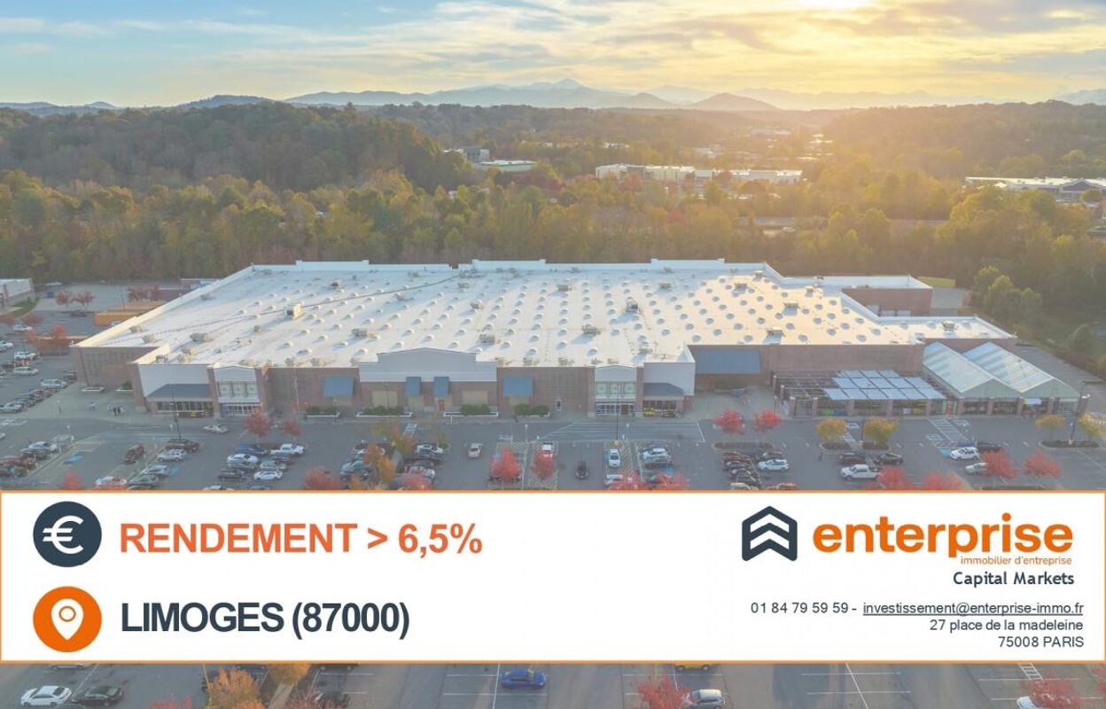 commerce  pièces 930 m2 à vendre à Limoges (87280)