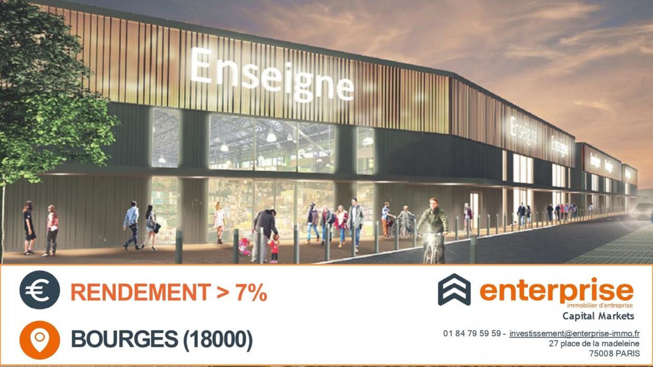 commerce  pièces 3586 m2 à vendre à Bourges (18000)