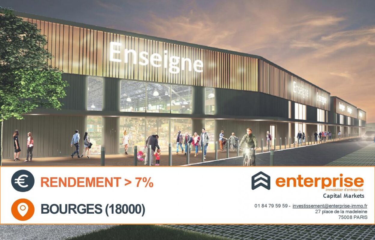 commerce  pièces 3586 m2 à vendre à Bourges (18000)