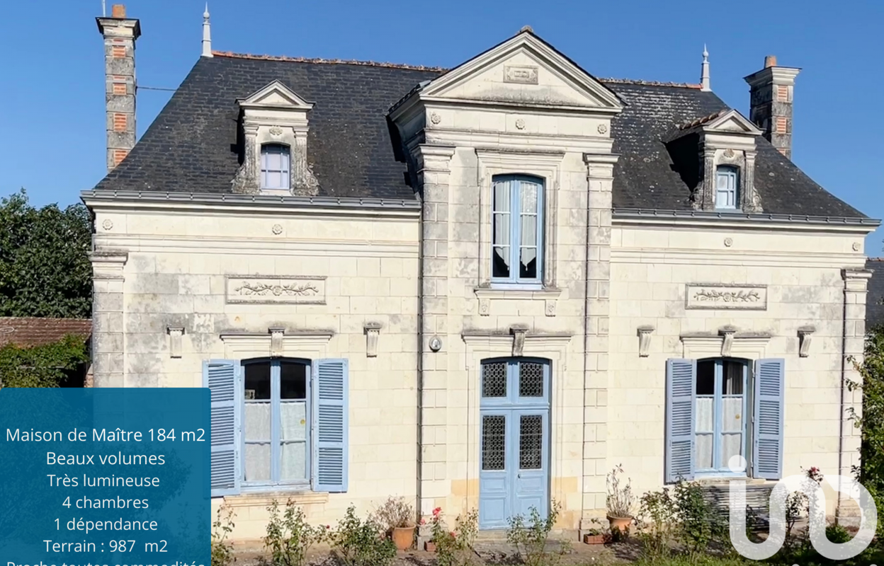 maison 6 pièces 184 m2 à vendre à Jarzé (49140)