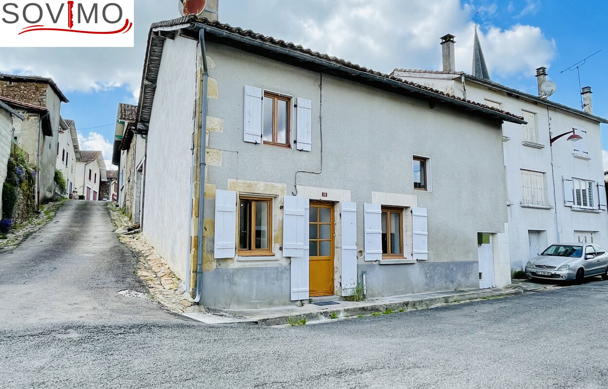 maison 3 pièces 88 m2 à vendre à Saint-Maurice-des-Lions (16500)