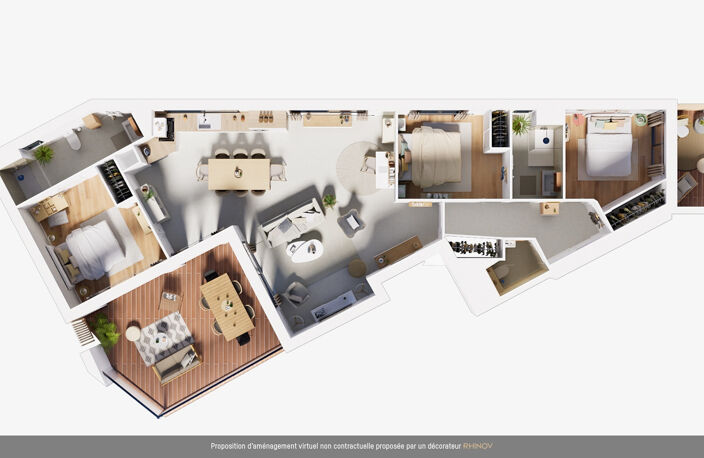 Appartement PMR 3 chambres au coeur de La Palmyre, à 1 km de — photo 2