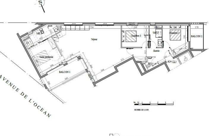 Appartement PMR 3 chambres au coeur de La Palmyre, à 1 km de — photo 3