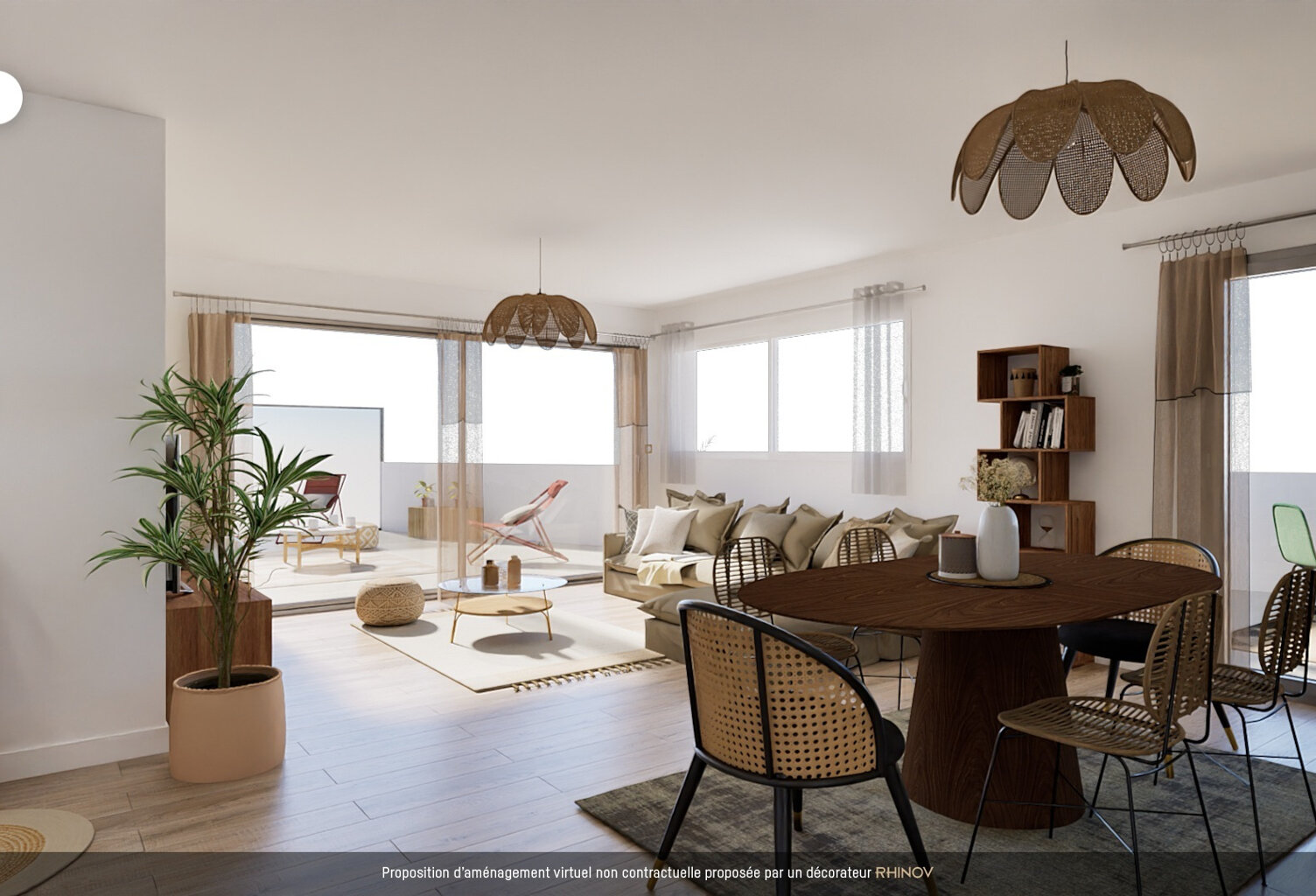 APPARTEMENT NEUF À VENIR AU COEUR DE LA PALMYRE, À 1 KM DE L — photo 1