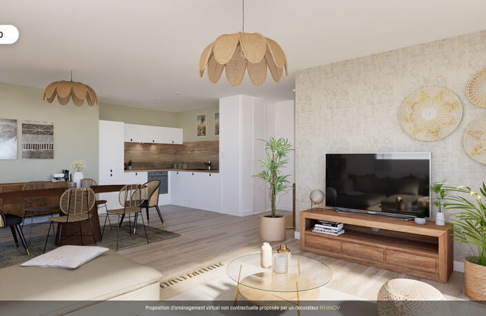 APPARTEMENT NEUF À VENIR AU COEUR DE LA PALMYRE, À 1 KM DE L — photo 4