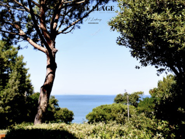 SAINT PALAIS SUR MER - APERÇU OCEAN - PLATIN AU PRIX DE VENTE DE 2 950 000 € HAI — photo du bien