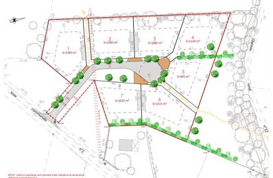 vente terrain 96 000 € à proximité de Préchac (33730)