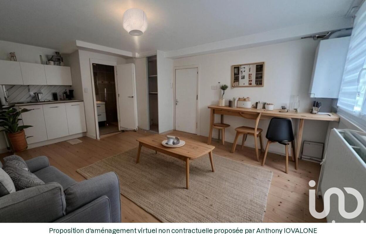 appartement 1 pièces 26 m2 à vendre à Nancy (54000)