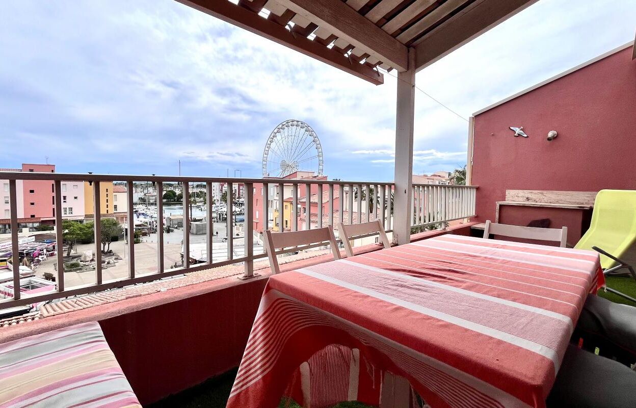 appartement 3 pièces 68 m2 à vendre à Cap d'Agde (34300)