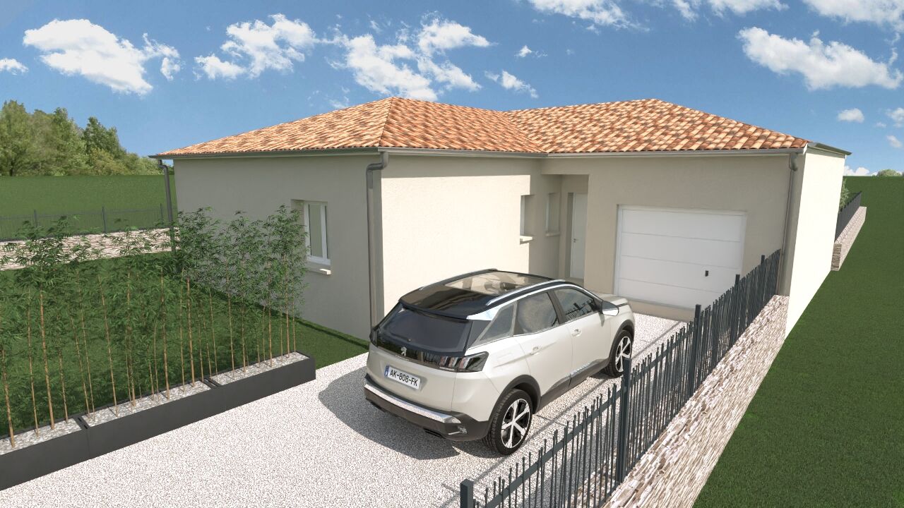 maison 95 m2 à construire à Revonnas (01250)