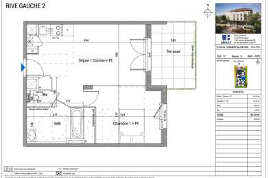 Appartement 2 pièces 209500 €