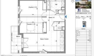 Appartement 3 Pièces 43 m² à vendre à Jassans-Riottier (01480)