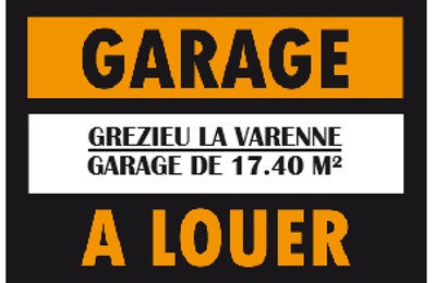 garage  pièces 17 m2 à louer à Grézieu-la-Varenne (69290)