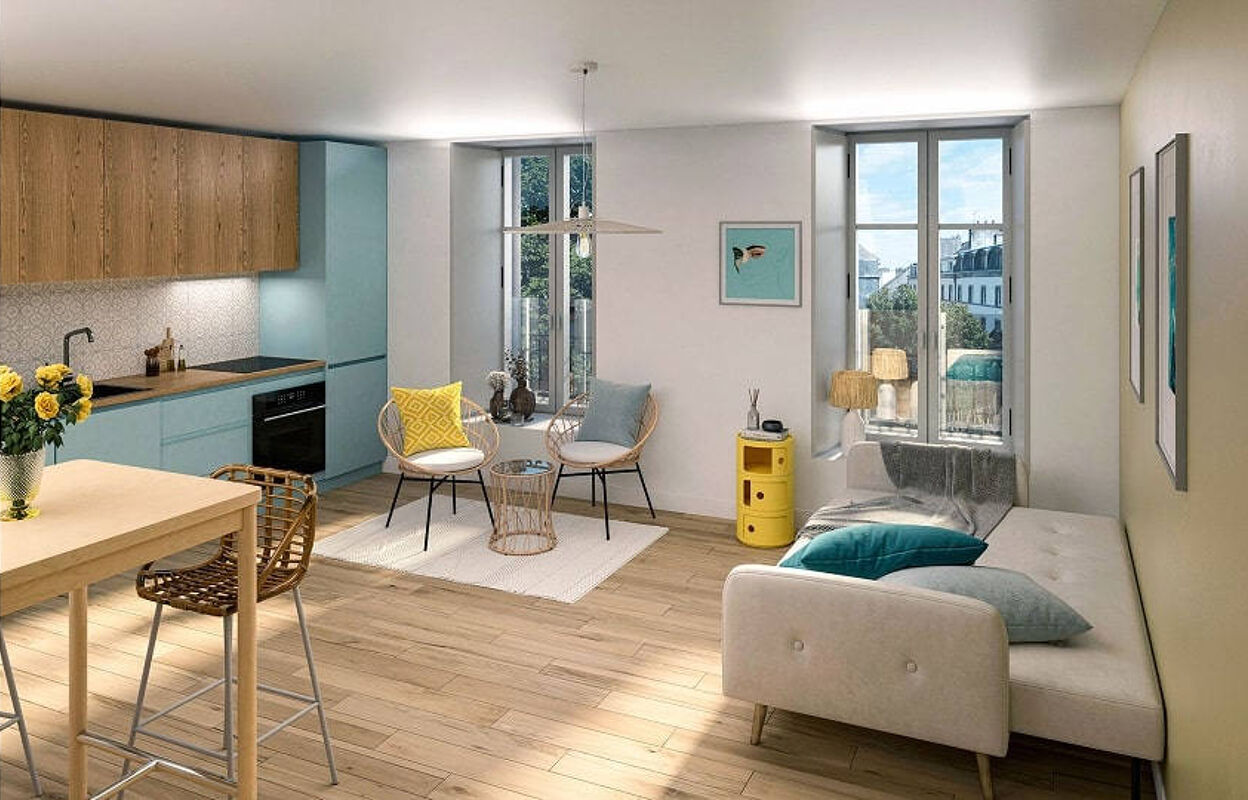 appartement neuf T1, T2, T3 pièces 25 à 60 m2 à vendre à Quimper (29000)