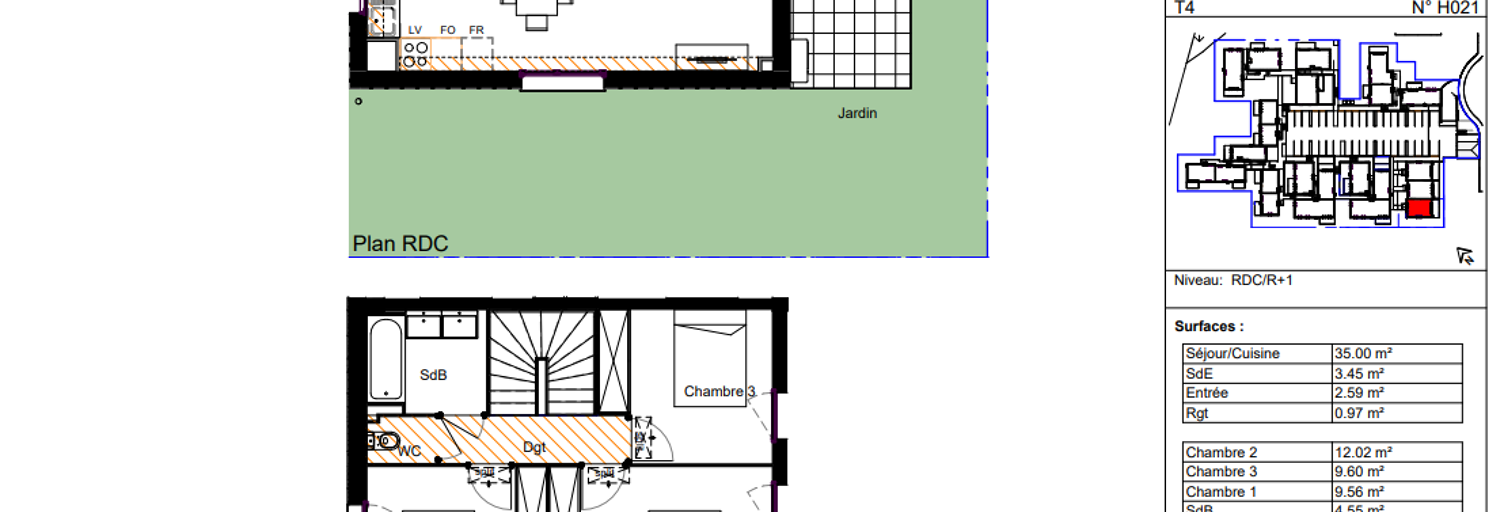Maison 4 Pièces 82 m² à vendre à Rouffiac-Tolosan (31180)