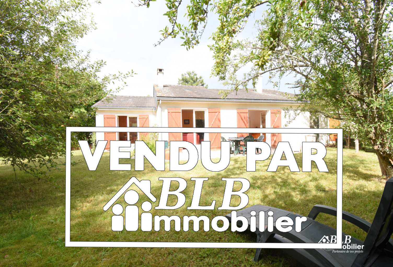 Maison plain-pied - 3 chambres avec garage et jardin - 78310 — photo 1