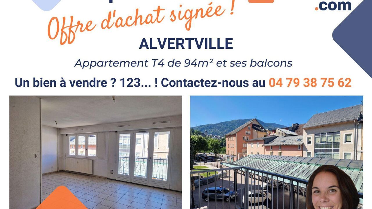 appartement 4 pièces 94 m2 à vendre à Albertville (73200)