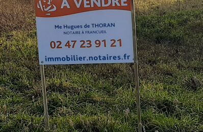 vente terrain 47 700 € à proximité de Orbigny (37460)