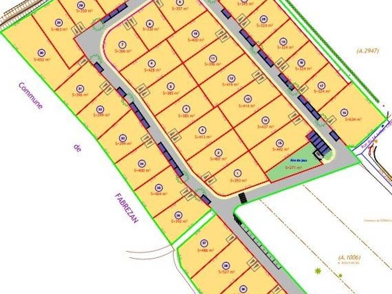 Vente Terrain 350 m&sup2; — photo 1