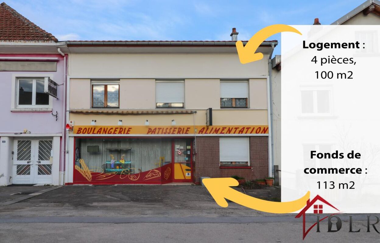 commerce 4 pièces 110 m2 à vendre à Brouvelieures (88600)