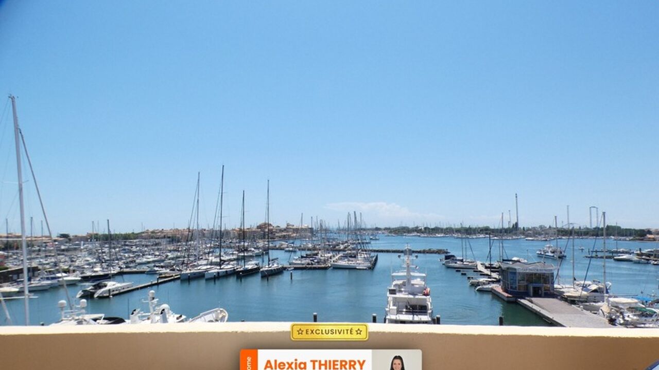 appartement 3 pièces 54 m2 à vendre à Cap d'Agde (34300)