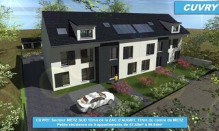 Appartement 2 Pièces 47 m² à vendre à Metz (57000)