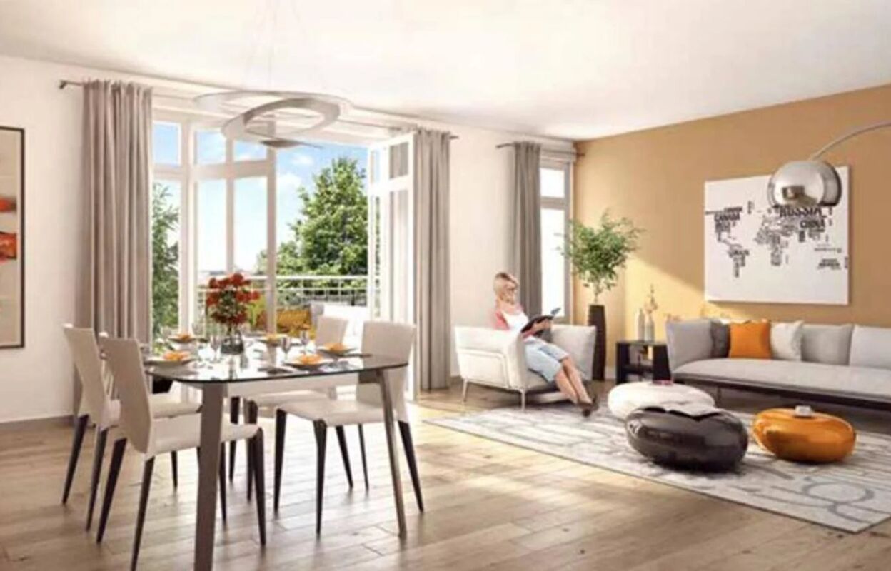 appartement 3 pièces 58 m2 à vendre à Clamart (92140)