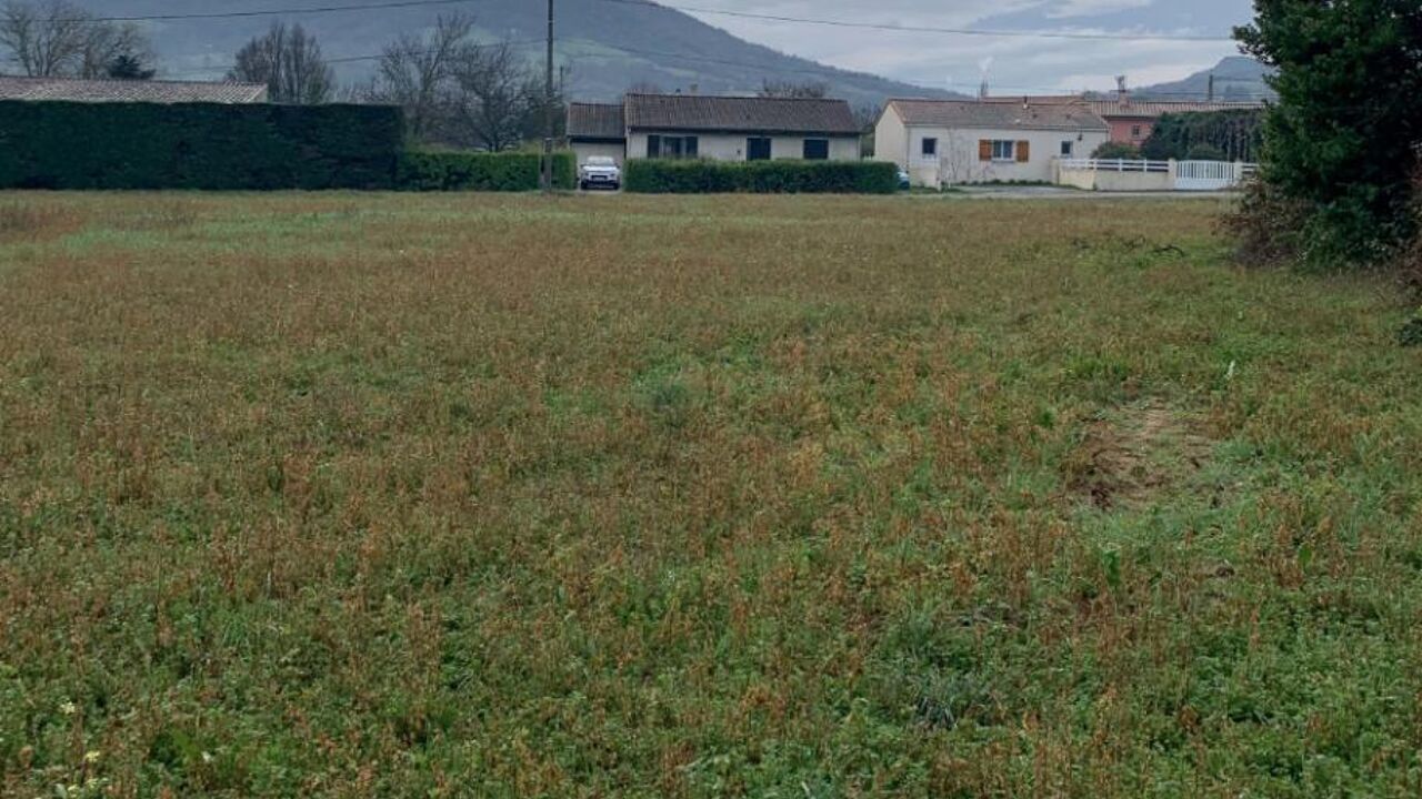 terrain 290 m2 à construire à Chomérac (07210)