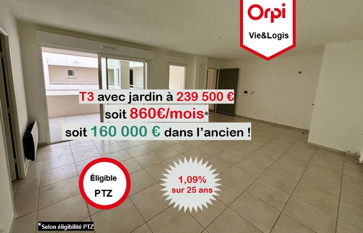 appartement 3 pièces 71 m2 à vendre à Nîmes (30900)