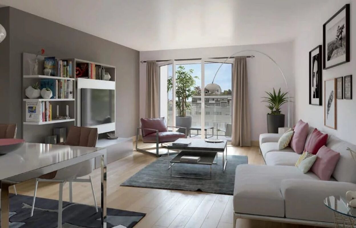 appartement 3 pièces 61 m2 à vendre à Pontoise (95000)