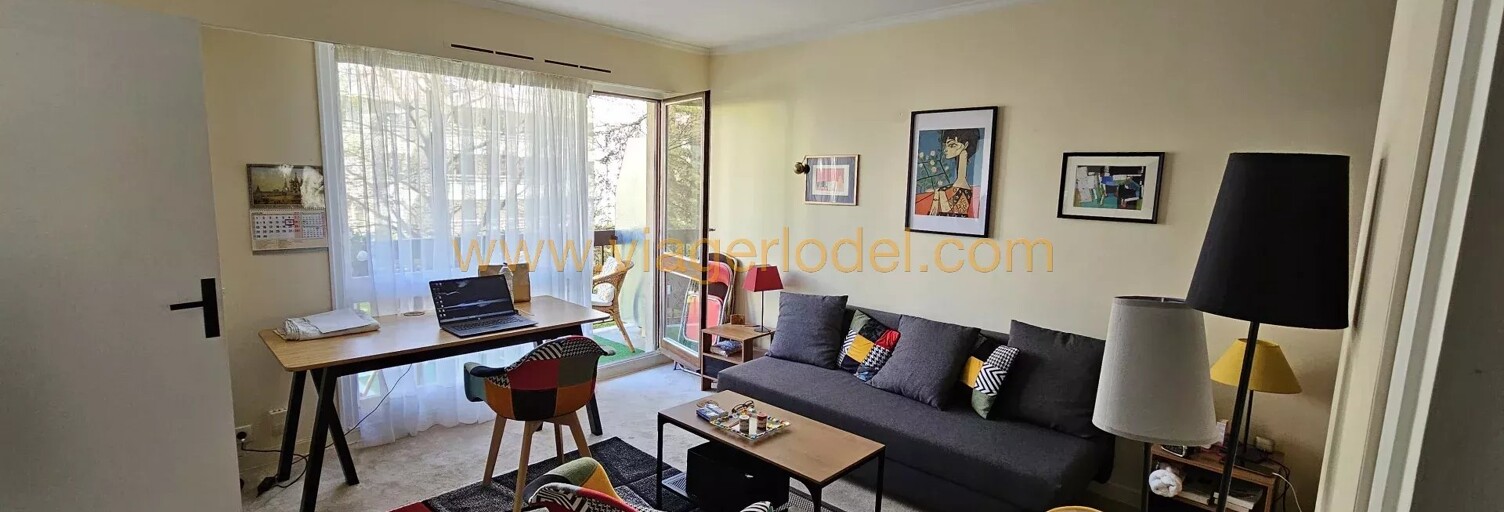 Appartement 25 m² en viager Boulogne-Billancourt (92100)