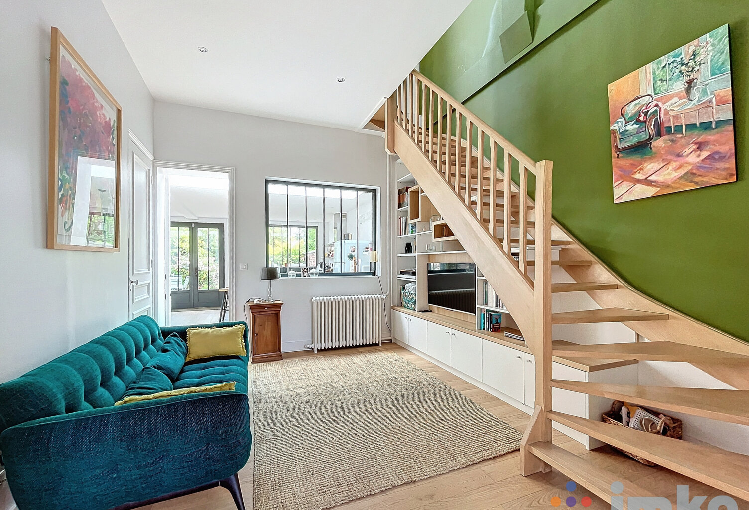  Maison bourgeoise en double distribution — photo 1