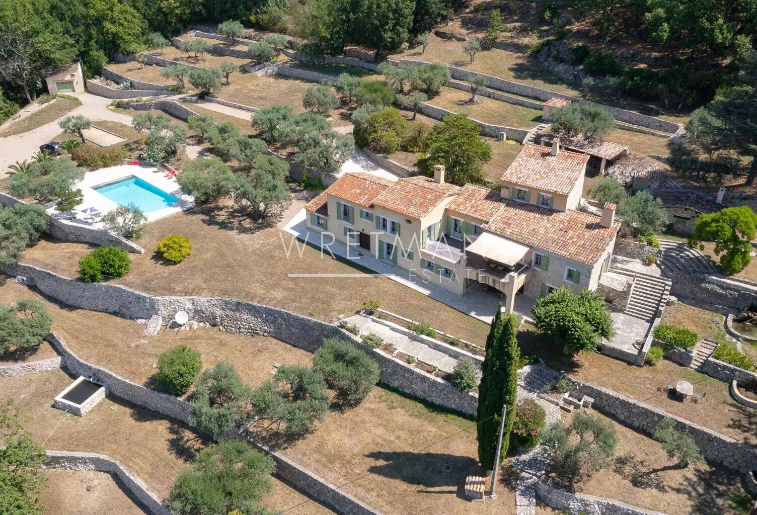 Propriété exceptionnelle avec vue, étang et piscine - Bargemon — photo 1
